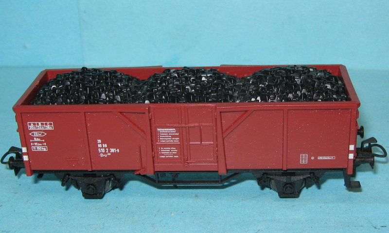 Märklin H0 4431 Offener Güterwagen El-u061 in OVP mit Ladegut Kohle 