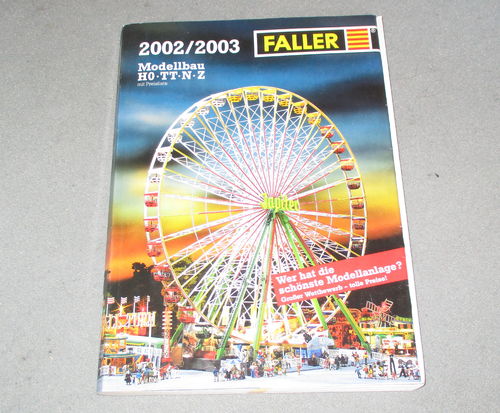Faller Katalog 2002/2003