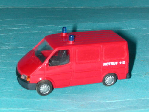 Rietze 50531 Ford Transit Kastenwagen Feuerwehr "Notruf 112"