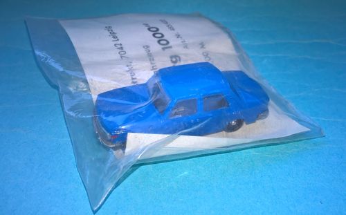 MK Modell-Konstrukt Wartburg 353 Limousine blau in Tüten-OVP