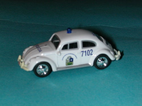 Schuco VW Volkswagen Käfer 1200 Polizei Mexiko weiß Policia