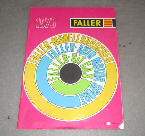 Faller Katalog 1970