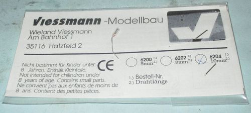 Viessmann 6204 Ersatzbirnchen 16V i.OVP