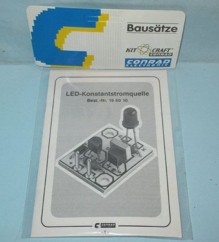 Conrad 196010 Bausatz LED-Konstantstromquelle i.OVP