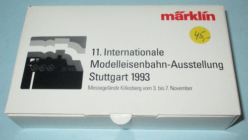 Märklin Z Miniclub Ausstellungswagen Stuttgart 1993 schwäbischer Personenwagen i.OVP