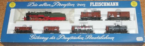 Fleischmann 4884 K.P.E.V. preußischer Güterzug m. G8 5353 Ep.1 i.OVP