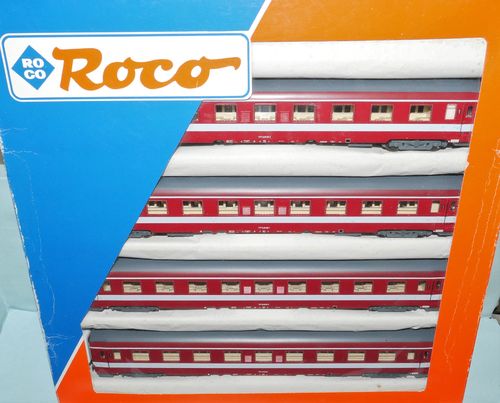 Roco 44087 SNCF Wagenset Le Capitole rot Ep.4 m.KK i.OVP