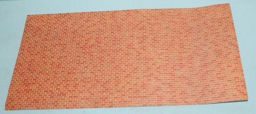 Faller H0 615 Dekorplatte aus Pappe Mauerwerk 25 x 12,5 cm