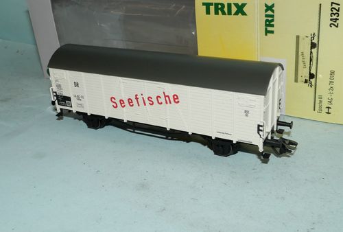 Trix 24327 DR Kühlwagen Tnfhs Seefische Ep.3 m.KK i.OVP